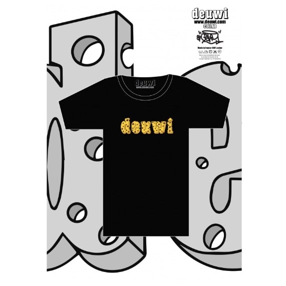 TEE-SHIRT DEUWI "CHEESY"