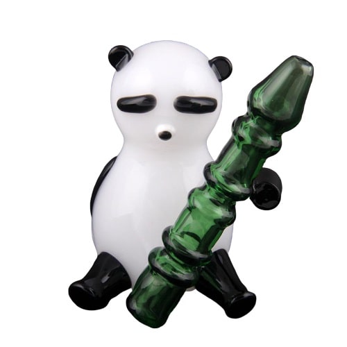 LA PIPE EN VERRE PANDA - Accessoires Fumeur 420 | Professionnels de Bangs, Pipe a Eau et CBD