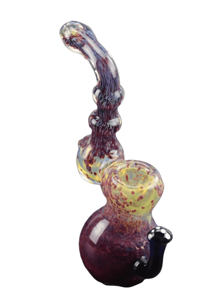 BUBBLER EN VERRE AUBERGINE - Accessoires Fumeur 420 | Professionnels de Bangs, Pipe a Eau et CBD