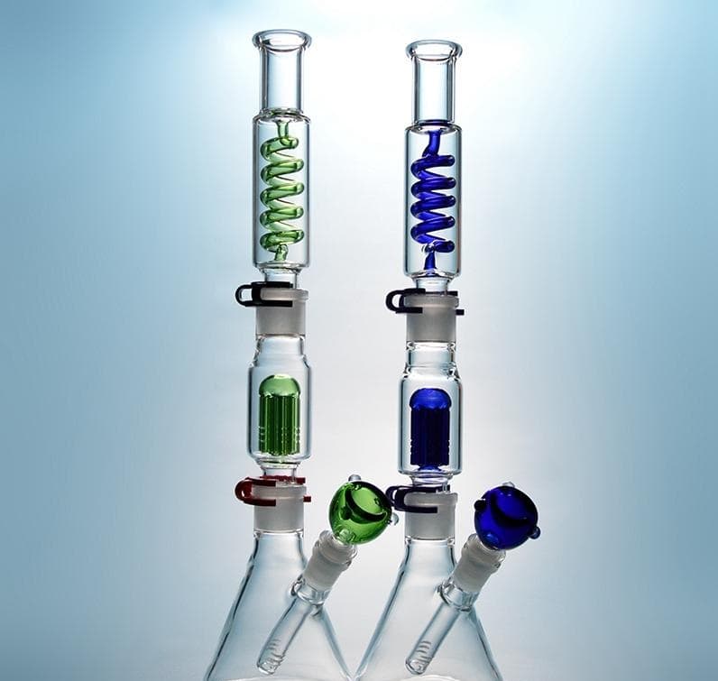 BANG EN VERRE DÉMONTABLE ERLENMEYER 42 CM - Accessoires Fumeur 420 | Professionnels de Bangs, Pipe a Eau et CBD
