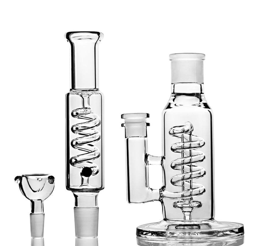 BANG EN VERRE DÉMONTABLE COLONNE D'EAU 33 CM - Accessoires Fumeur 420 | Professionnels de Bangs, Pipe a Eau et CBD