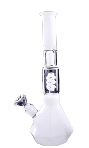 BANG EN VERRE DIAMANT 40 CM - Accessoires Fumeur 420 | Professionnels de Bangs, Pipe a Eau et CBD