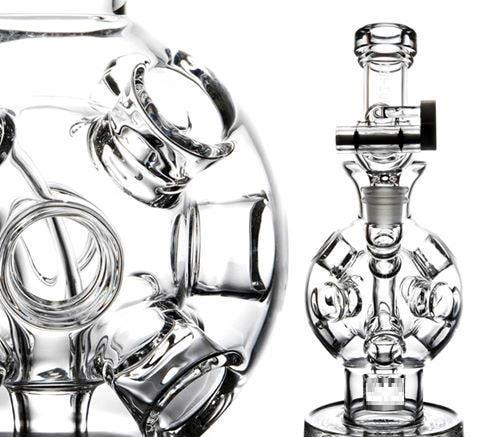 BANG EN VERRE L'OEUF TROUE 24 CM - Accessoires Fumeur 420 | Professionnels de Bangs, Pipe a Eau et CBD