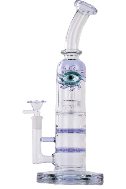 BANG EN VERRE L'OEIL 30 CM - Accessoires Fumeur 420 | Professionnels de Bangs, Pipe a Eau et CBD