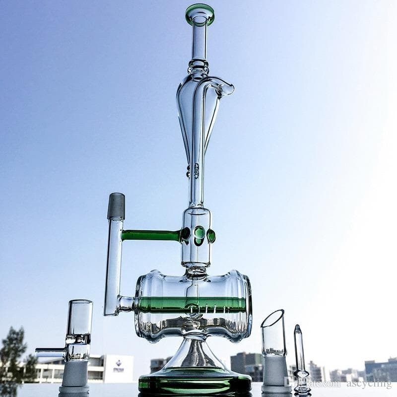 RIG EN VERRE CHIMIE 35 CM - Accessoires Fumeur 420 | Professionnels de Bangs, Pipe a Eau et CBD