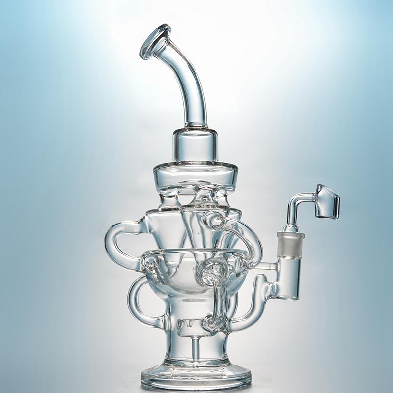 BANG EN VERRE VORTEX 30 CM - Accessoires Fumeur 420 | Professionnels de Bangs, Pipe a Eau et CBD
