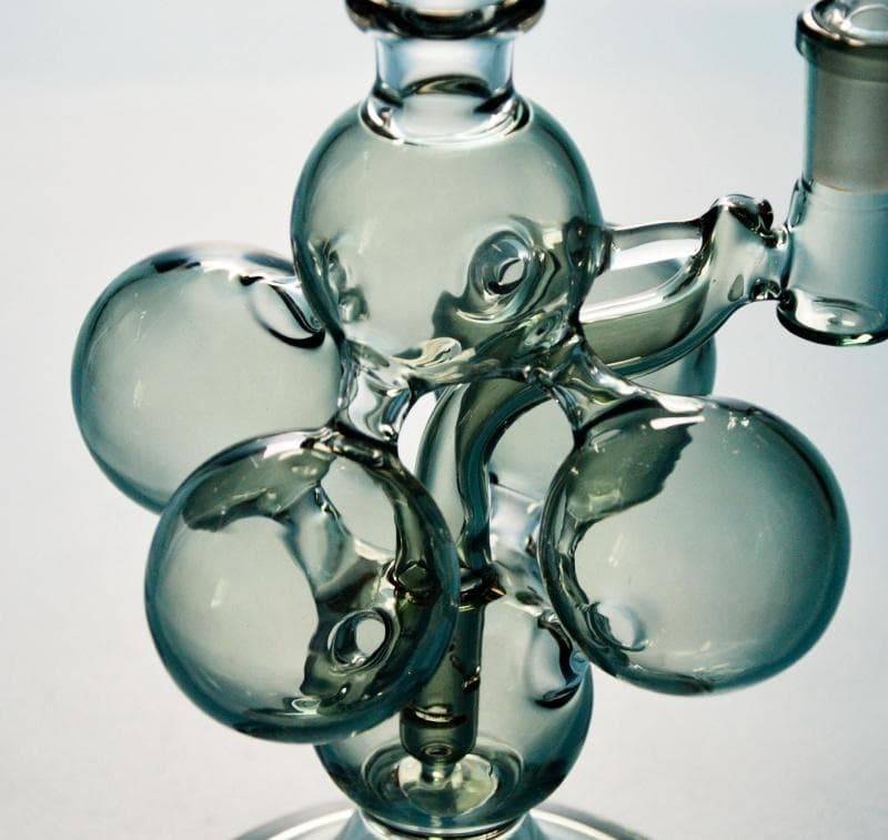 BANG EN VERRE MOLÉCULE 26 CM - Accessoires Fumeur 420 | Professionnels de Bangs, Pipe a Eau et CBD