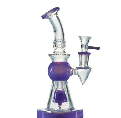 BANG EN VERRE BUBBLE 19 CM - Accessoires Fumeur 420 | Professionnels de Bangs, Pipe a Eau et CBD