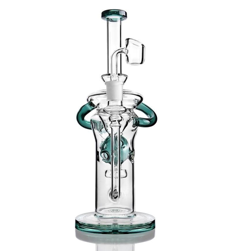 BANG EN VERRE COEUR OCEAN 28 CM - Accessoires Fumeur 420 | Professionnels de Bangs, Pipe a Eau et CBD