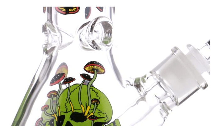 système ice bang en verre champi