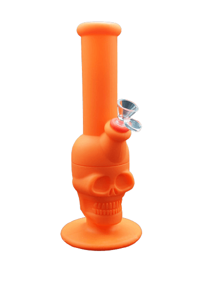 Bang silicone skull orange