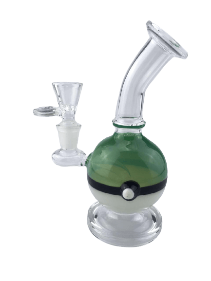 Bang en verre en forme de pokeball 