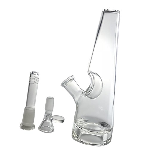 BANG EN VERRE TRIANGLE 20 CM - Accessoires Fumeur 420 | Professionnels de Bangs, Pipe a Eau et CBD