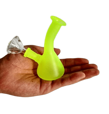 BUBBLER JAUNE FLUO - Accessoires Fumeur 420 | Professionnels de Bangs, Pipe a Eau et CBD