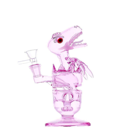 RIG EN VERRE DINOSAURE 20 CM - Accessoires Fumeur 420 | Professionnels de Bangs, Pipe a Eau et CBD