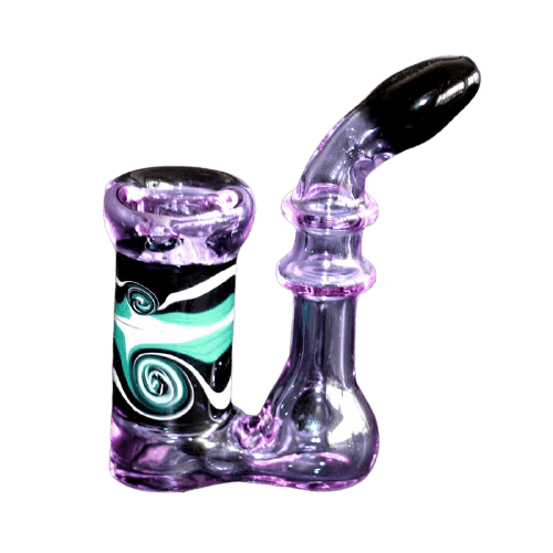 bubbler en verre double chambre