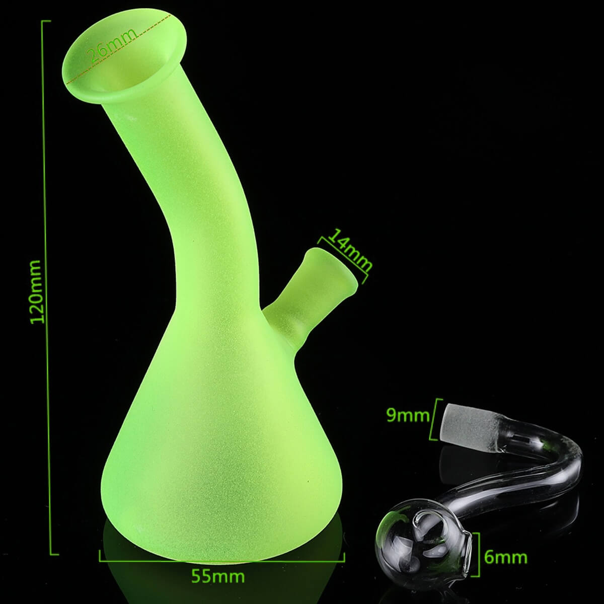 bubbler jaune fluo 