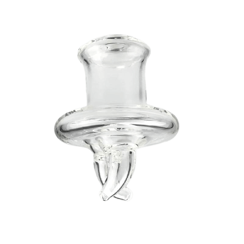 carb cap spirale en verre transparent