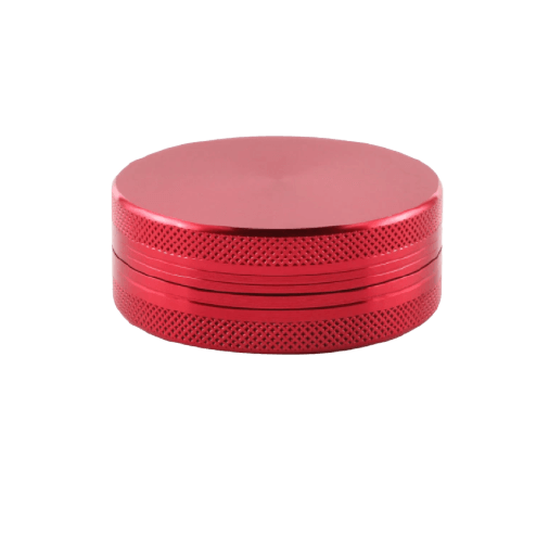 grinder deux parties aluminium rouge 