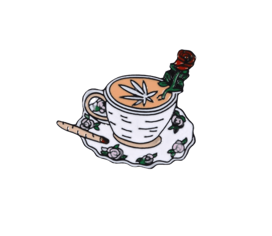 BROCHE CUP OF TEA CANNA - Accessoires Fumeur 420 | Professionnels de Bangs, Pipe a Eau et CBD