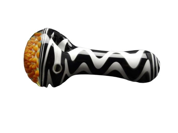 PIPE EN VERRE ABSTRAITE 50'S - Accessoires Fumeur 420 | Professionnels de Bangs, Pipe a Eau et CBD