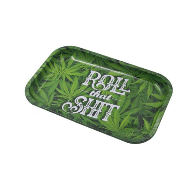 PLATEAU A ROULER EN FEUILLES DE CHANVRE - Accessoires Fumeur 420 | Professionnels de Bangs, Pipe a Eau et CBD