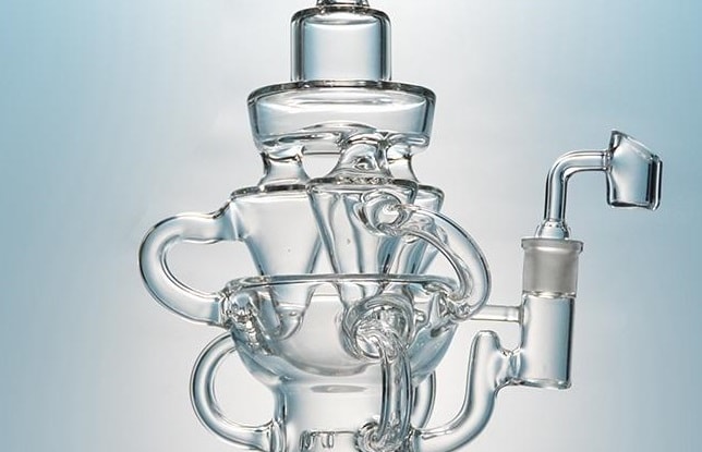 BANG EN VERRE VORTEX 30 CM - Accessoires Fumeur 420 | Professionnels de Bangs, Pipe a Eau et CBD