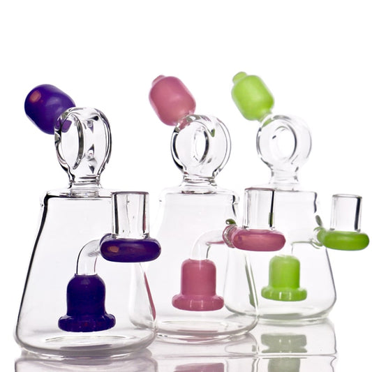 RIG EN VERRE DE COULEUR - Accessoires Fumeur 420 | Professionnels de Bangs, Pipe a Eau et CBD