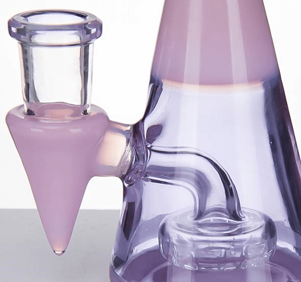 RIG EN VERRE TRIANGLE ROSE - Accessoires Fumeur 420 | Professionnels de Bangs, Pipe a Eau et CBD