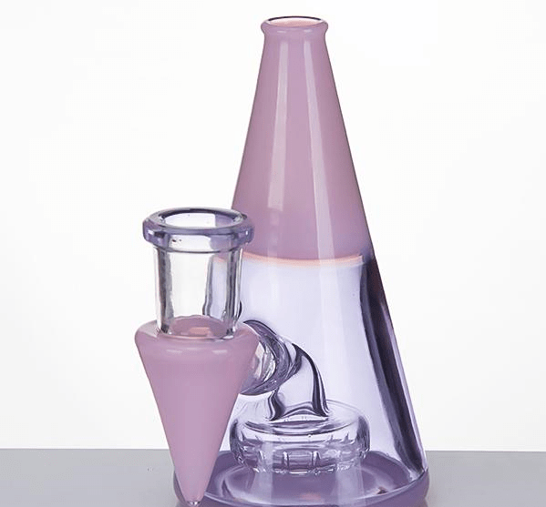RIG EN VERRE TRIANGLE ROSE - Accessoires Fumeur 420 | Professionnels de Bangs, Pipe a Eau et CBD