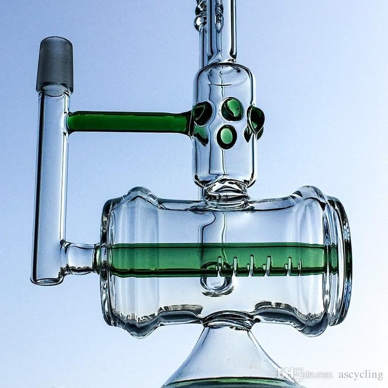RIG EN VERRE CHIMIE 35 CM - Accessoires Fumeur 420 | Professionnels de Bangs, Pipe a Eau et CBD